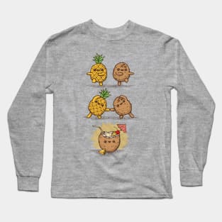 Pina Colada Recipe Long Sleeve T-Shirt